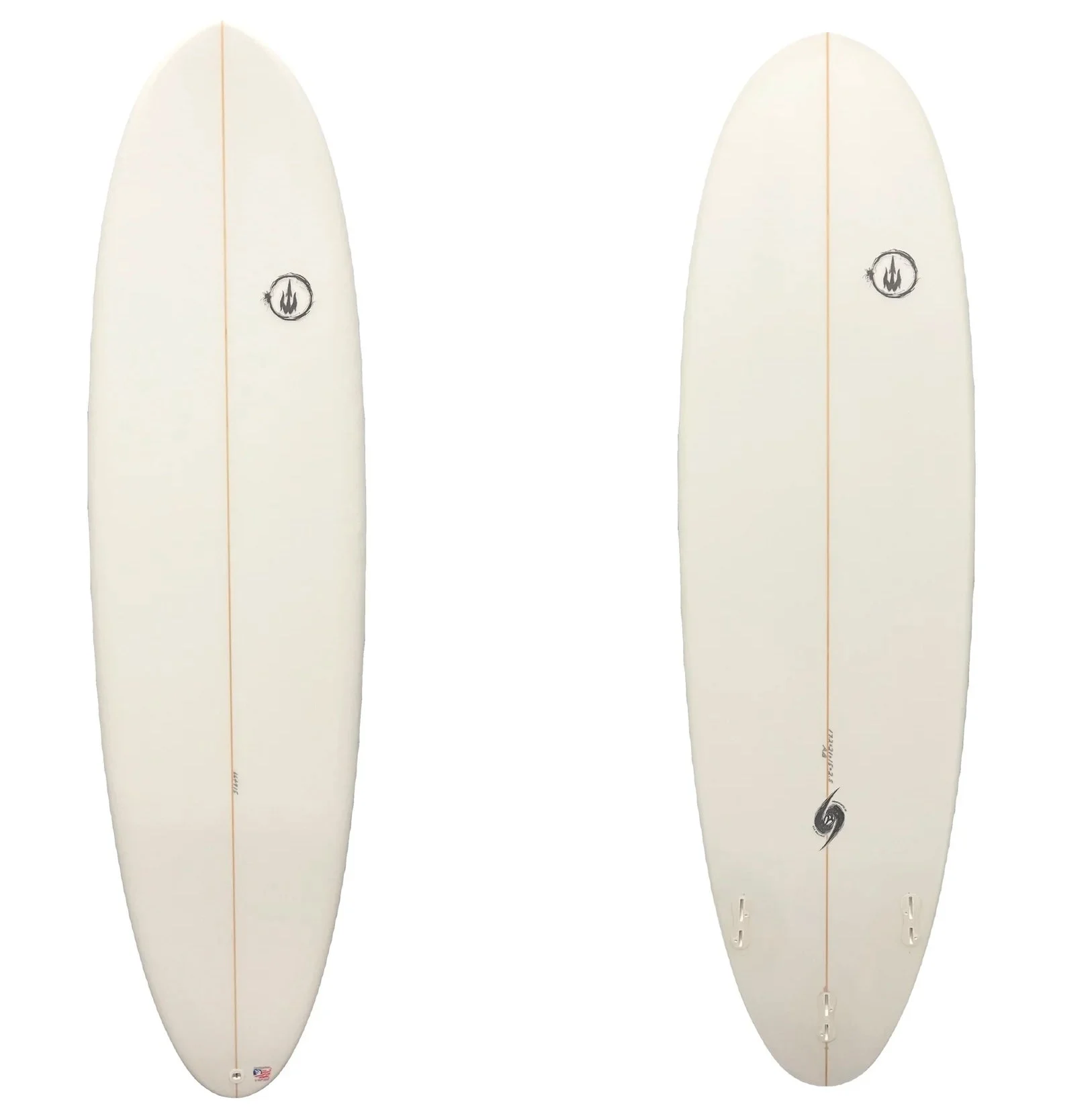 WBZ 6'6" Funboard Clear
