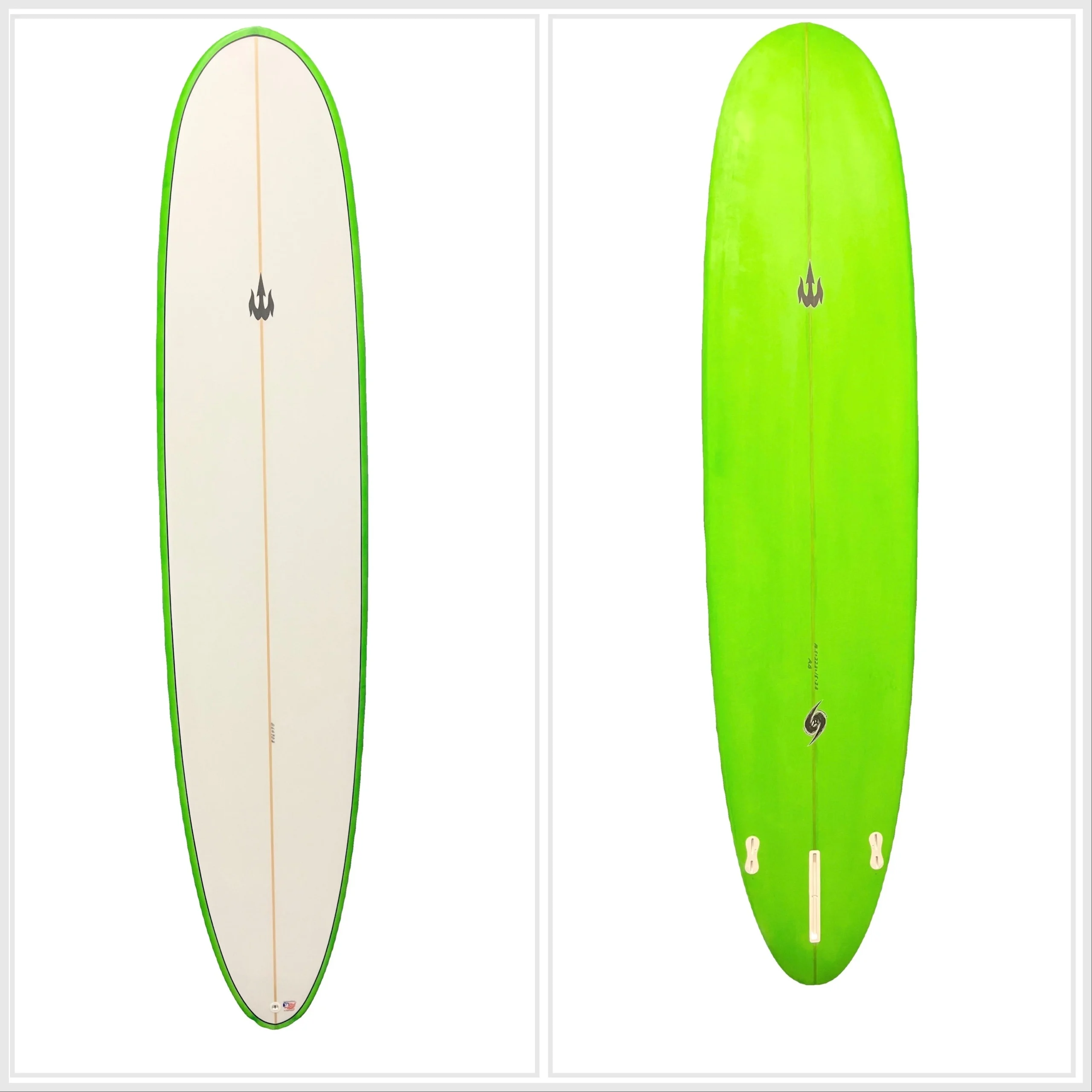 WBZ 8'6" Green Funboard