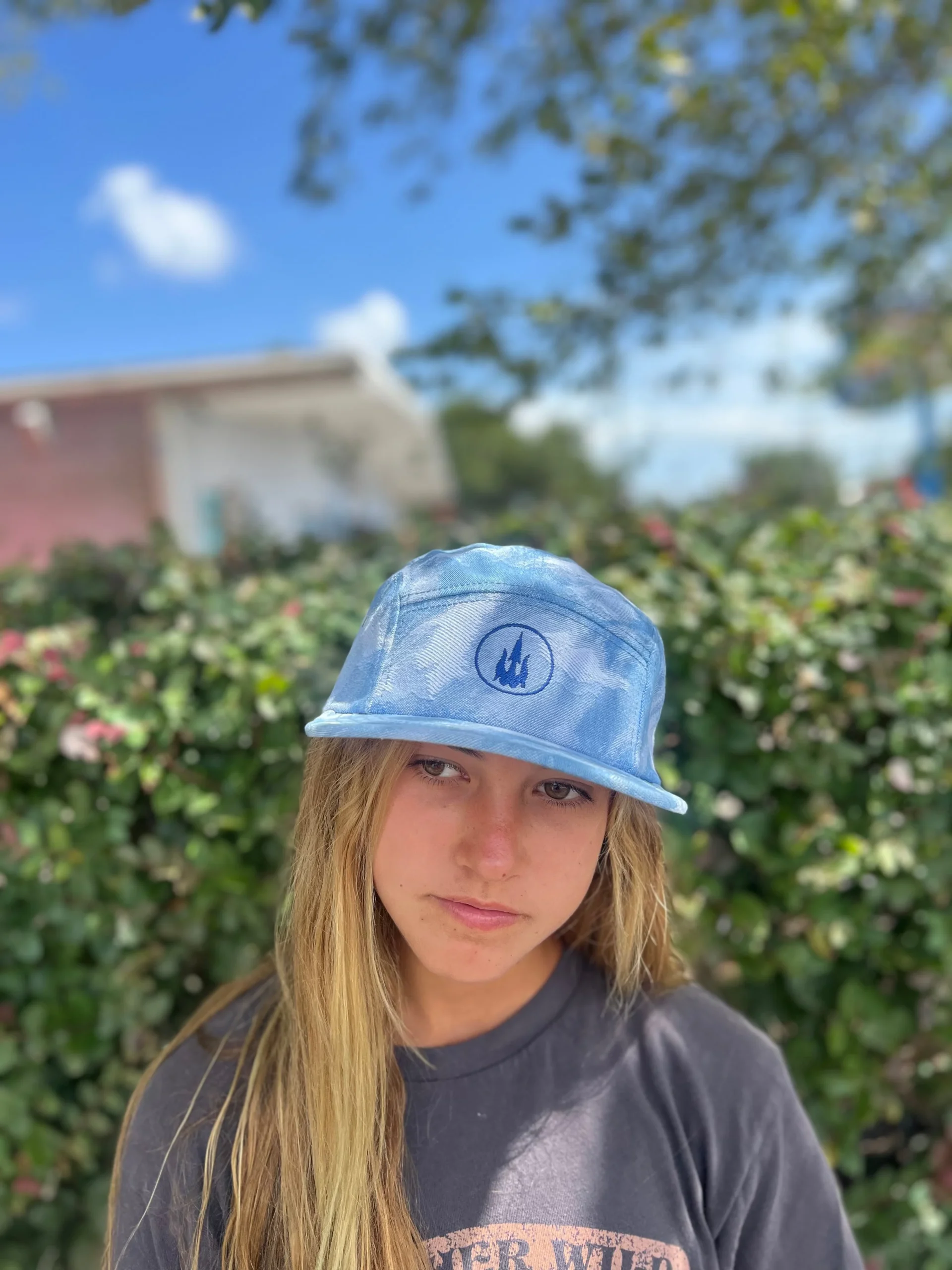 WBZ Cloud Denim Camp Hat