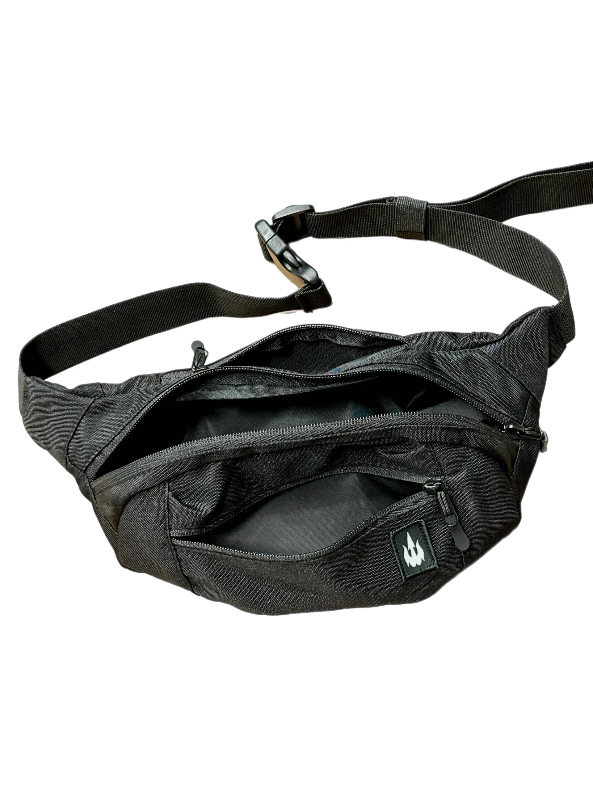WBZ Trident Patch Black Hip Pack