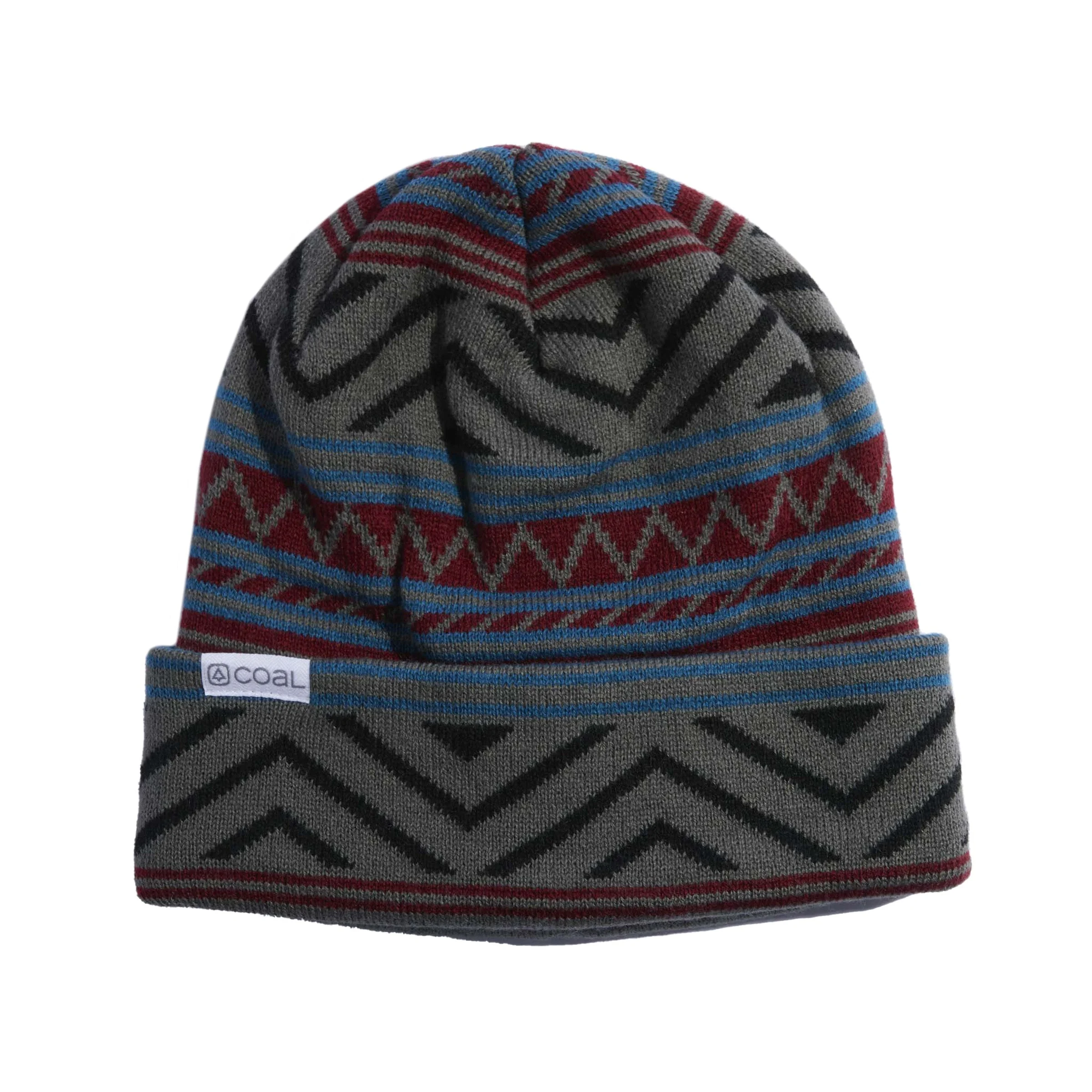 The Weston Knit Beanie - Dark Red