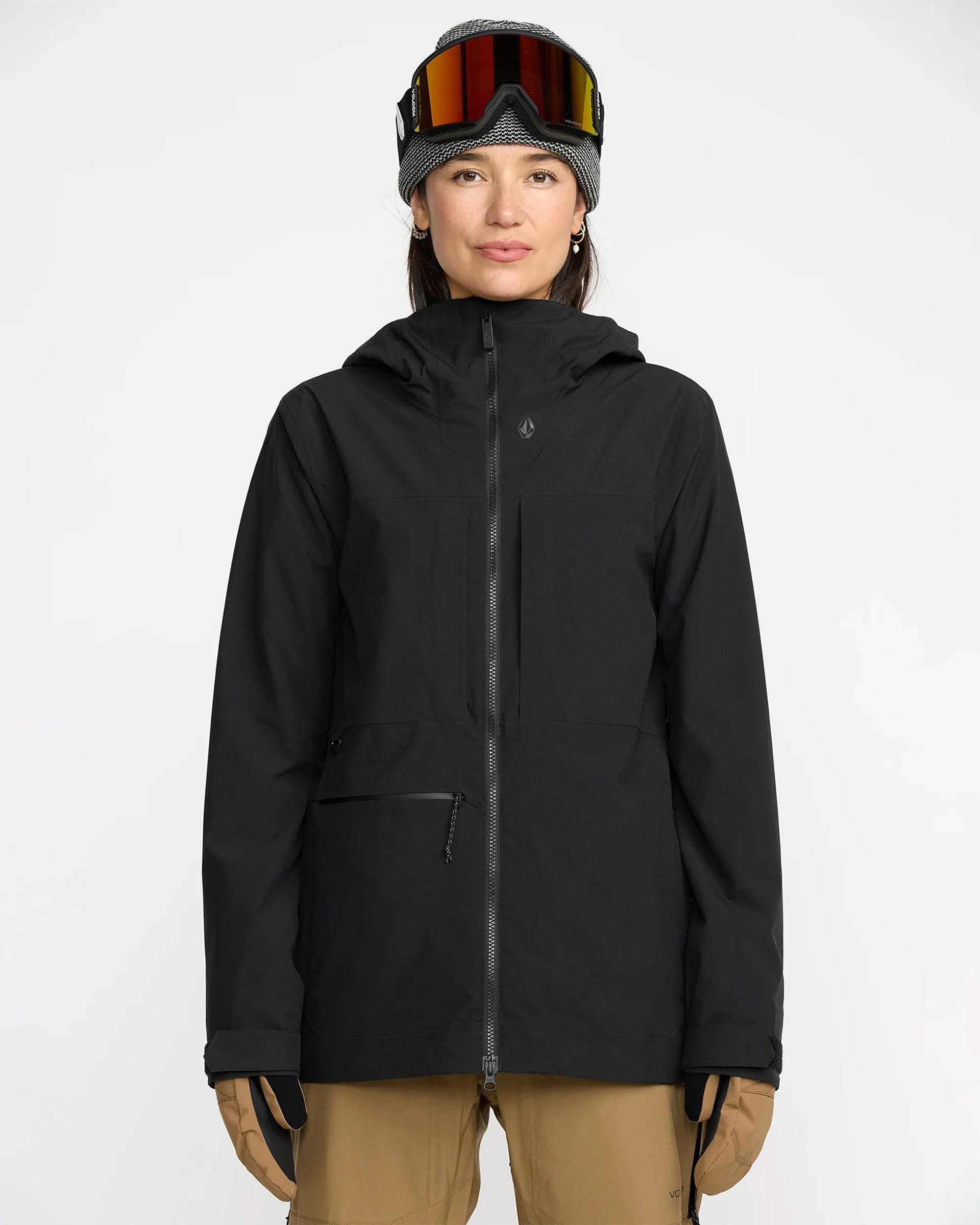Women's Cloud Breaker Stretch 30K Snow Jacket - Black