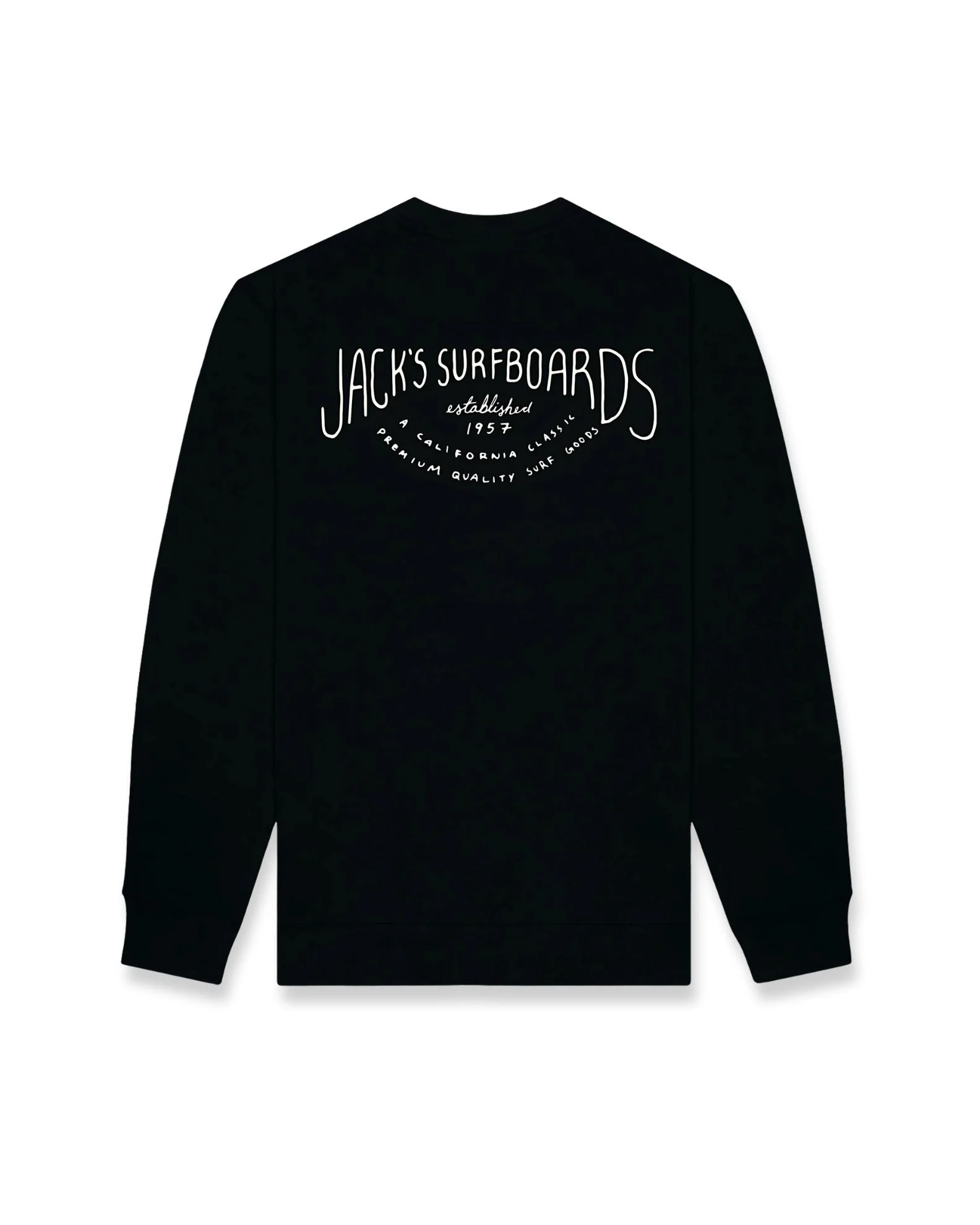 Women's Crescent Summer Series Crewneck Sweatshirt 26' - Black