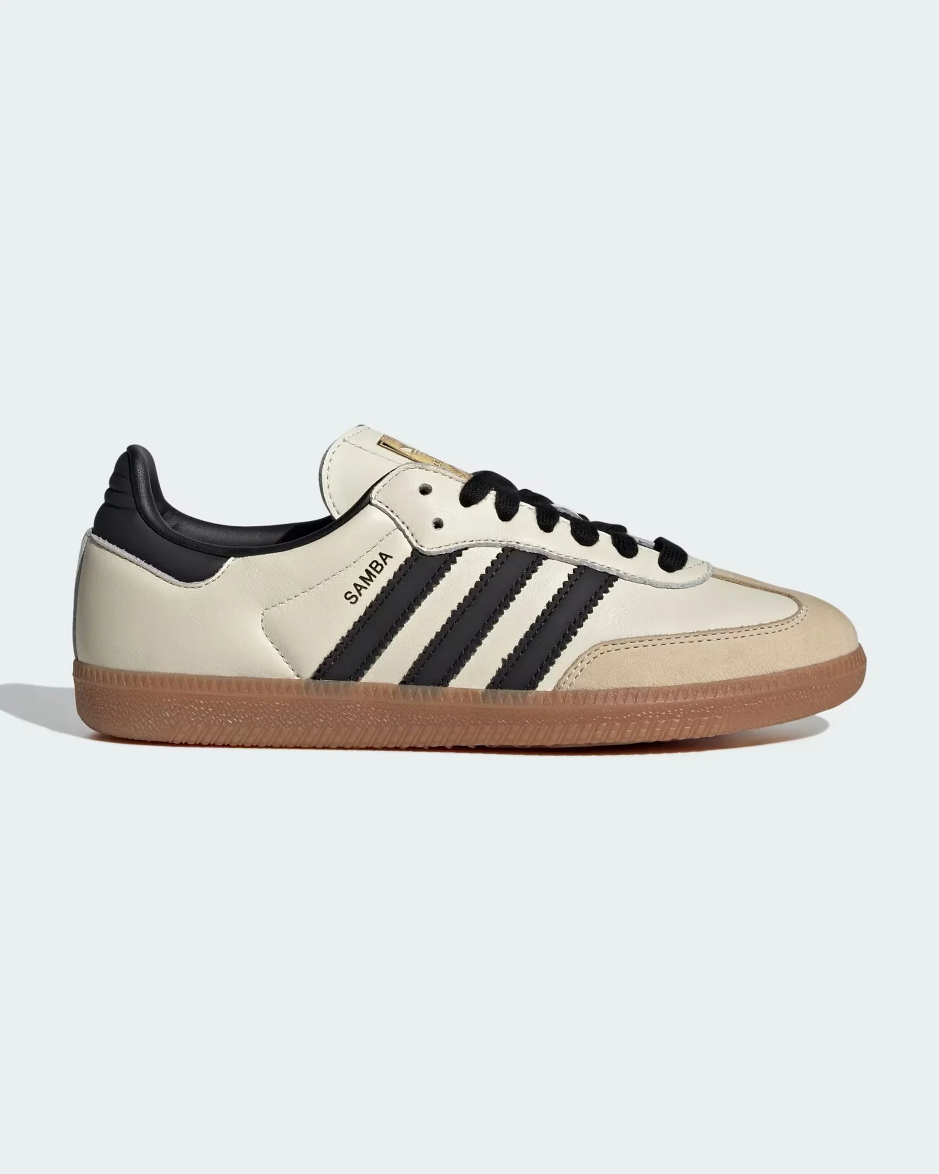 Women's Samba OG Shoes - Cream White/Core Black/Sand Strata