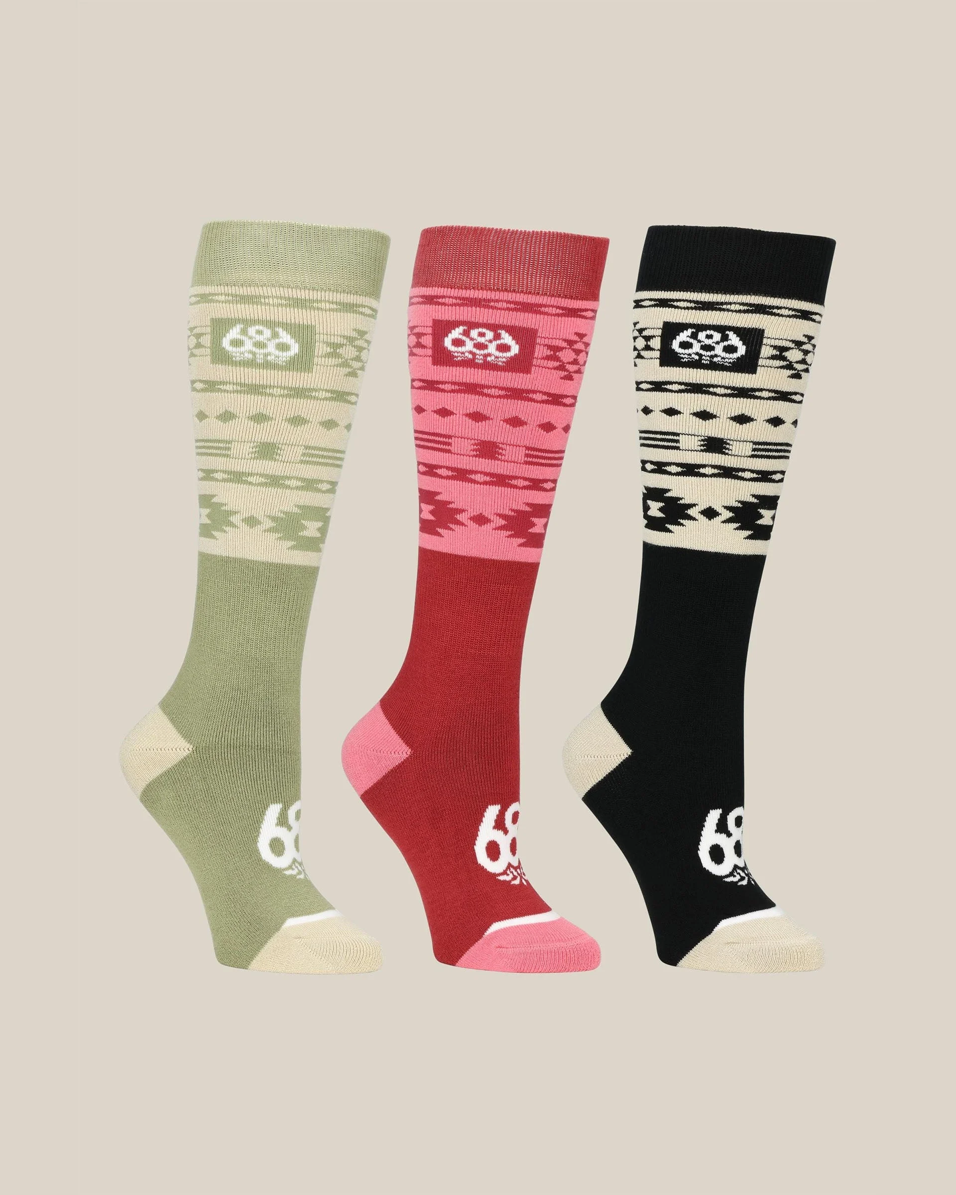 Women's Southwest Socks - 3 Pack
