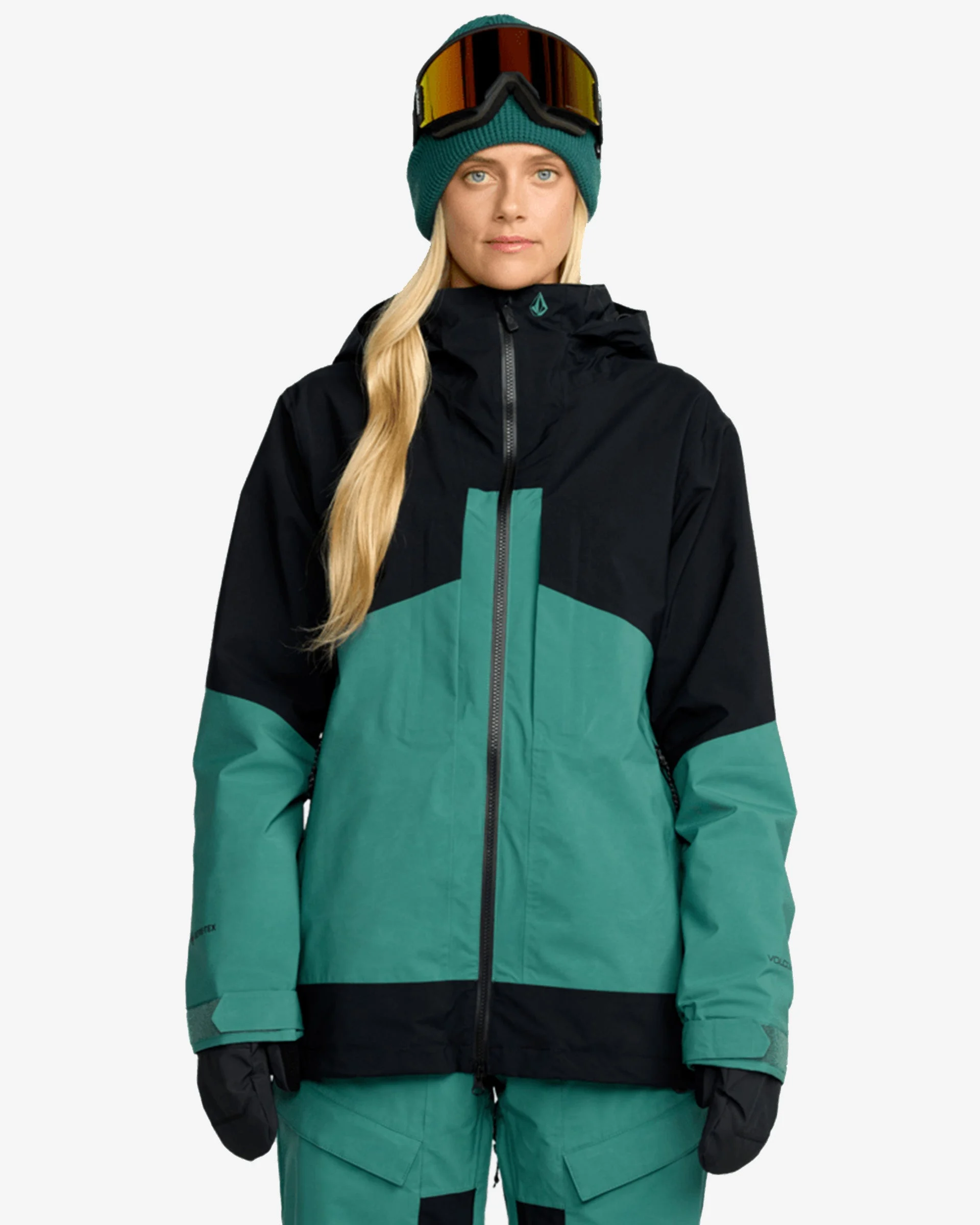 Women's Stretch Gore-Tex Snow Jacket - Spruce Green
