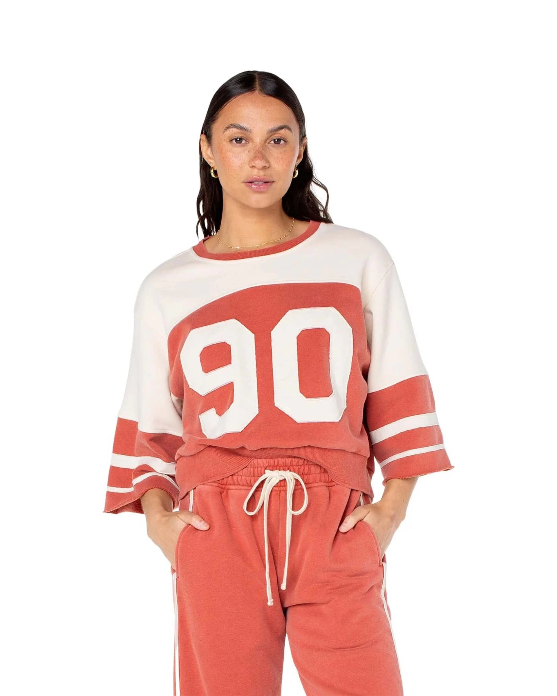 Women's Tide Vibes Top - Cinnabar Parchment Solid