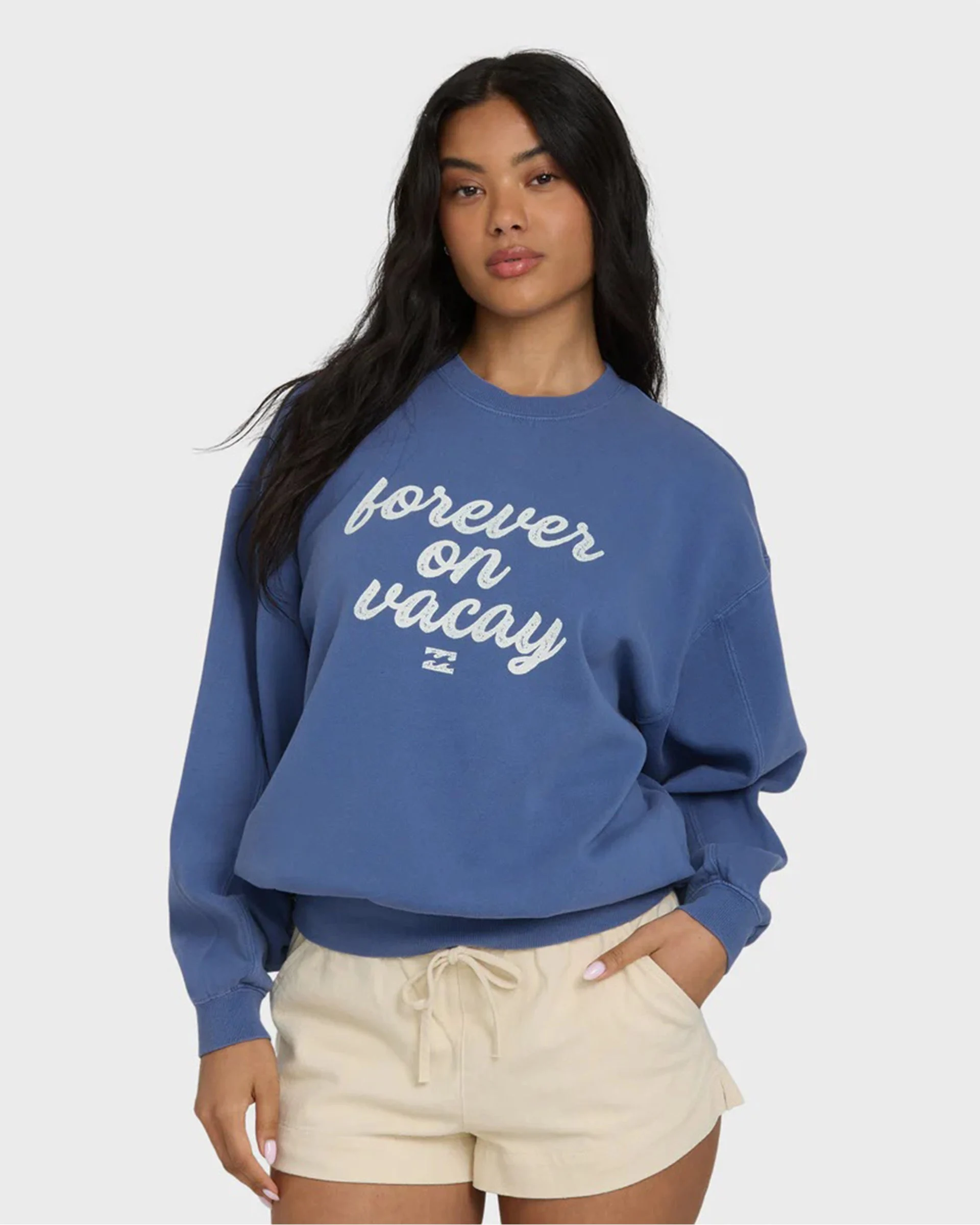 Women's Treasure Cay Crewneck Sweatshirt - Dutch Blue