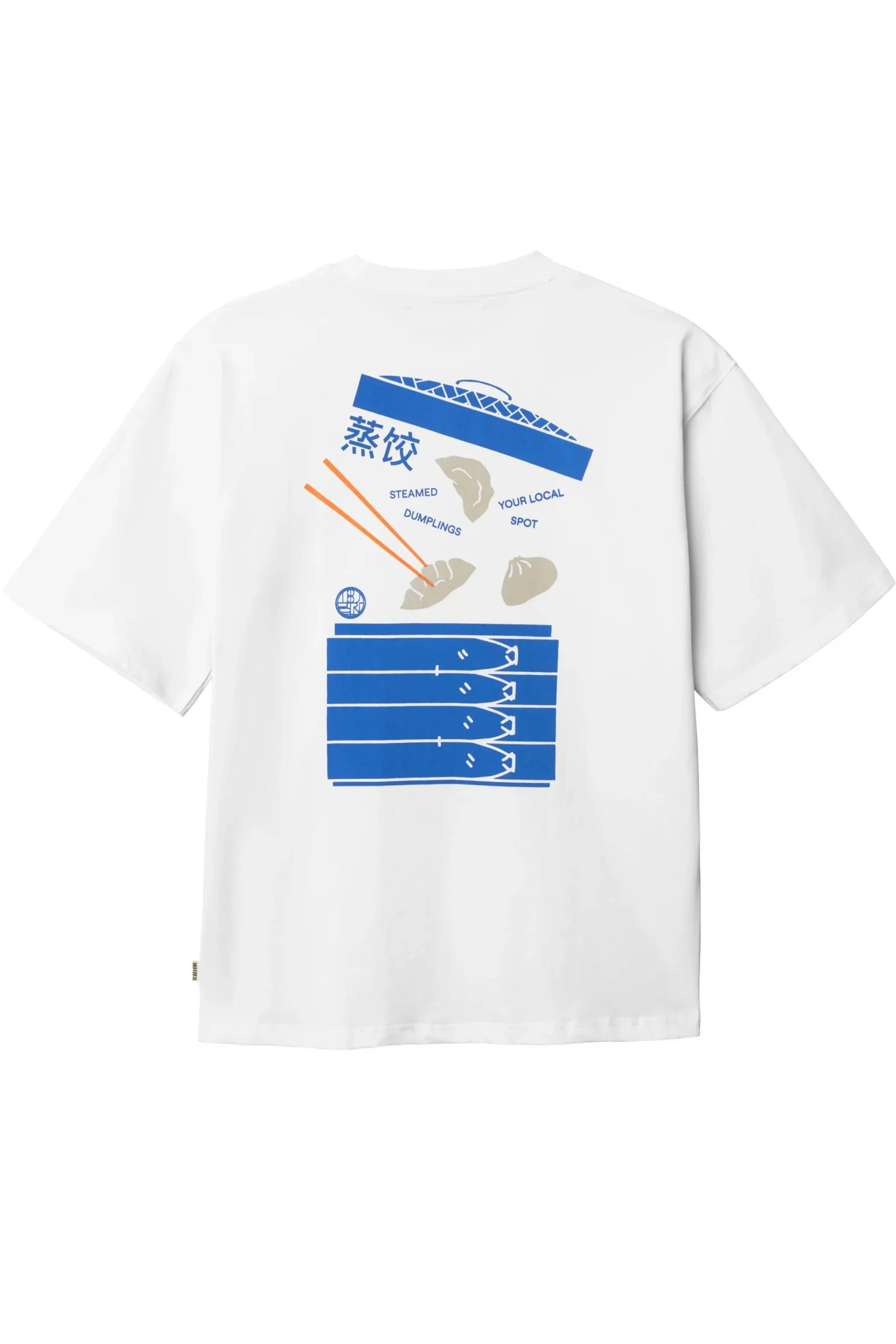 WOODBIRD - WBBAINE DUMP TEE - WHITE