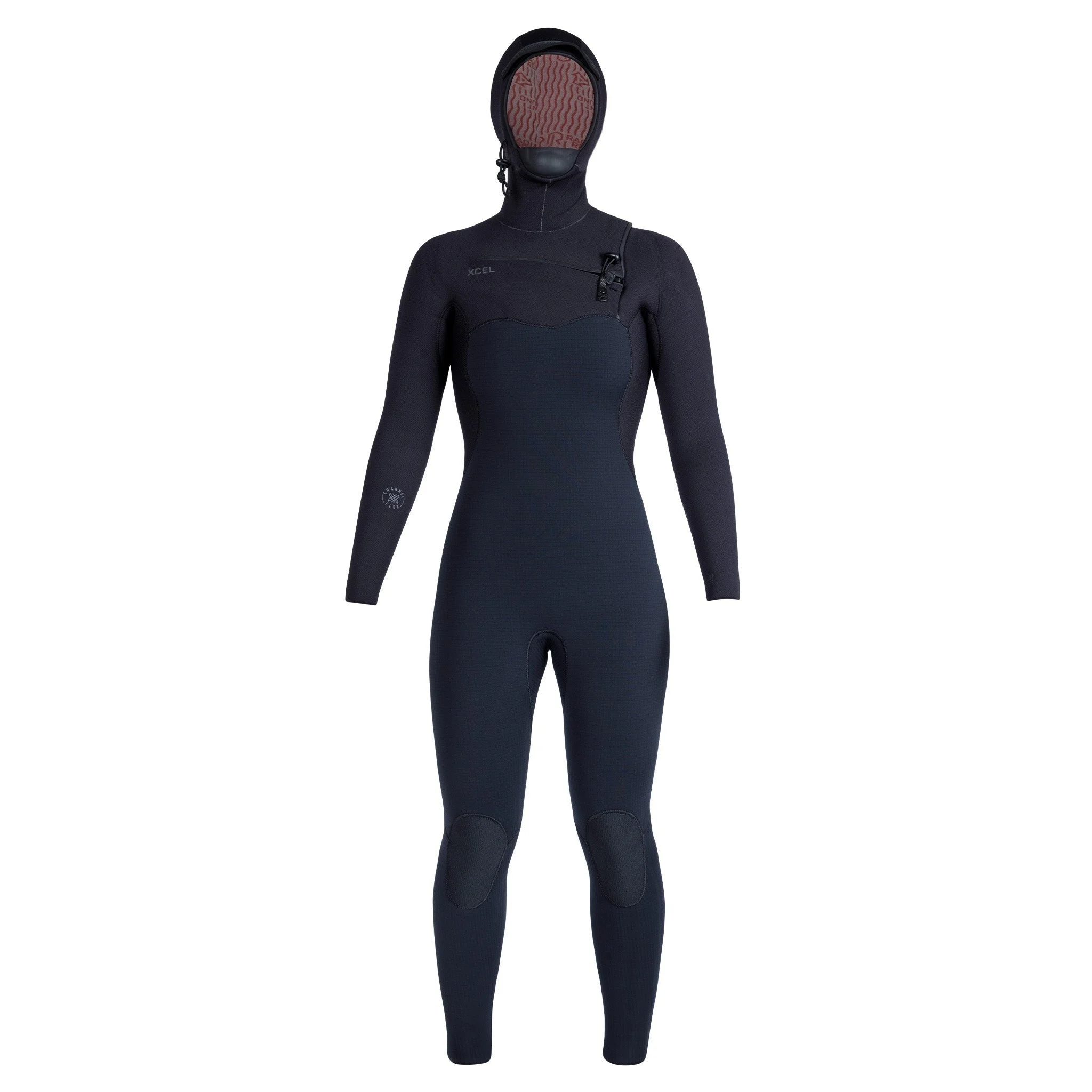 Xcel Women's Infiniti 6/5 Hooded Chest-Zip Wetsuit