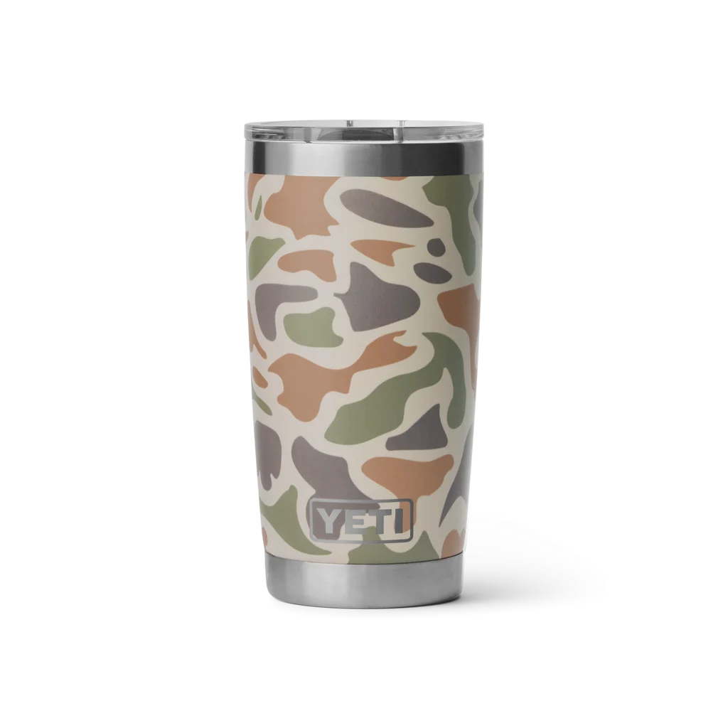 Yeti Rambler 20 oz Tumbler MS-Tan Camo