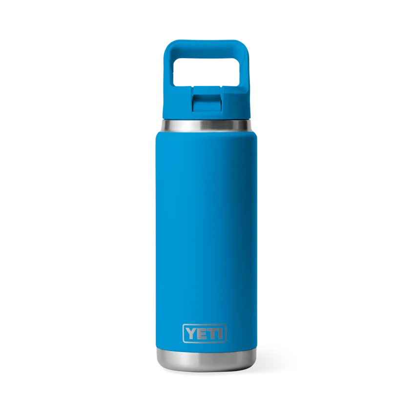 Yeti Rambler 26 oz C Straw-Big Wave Blue
