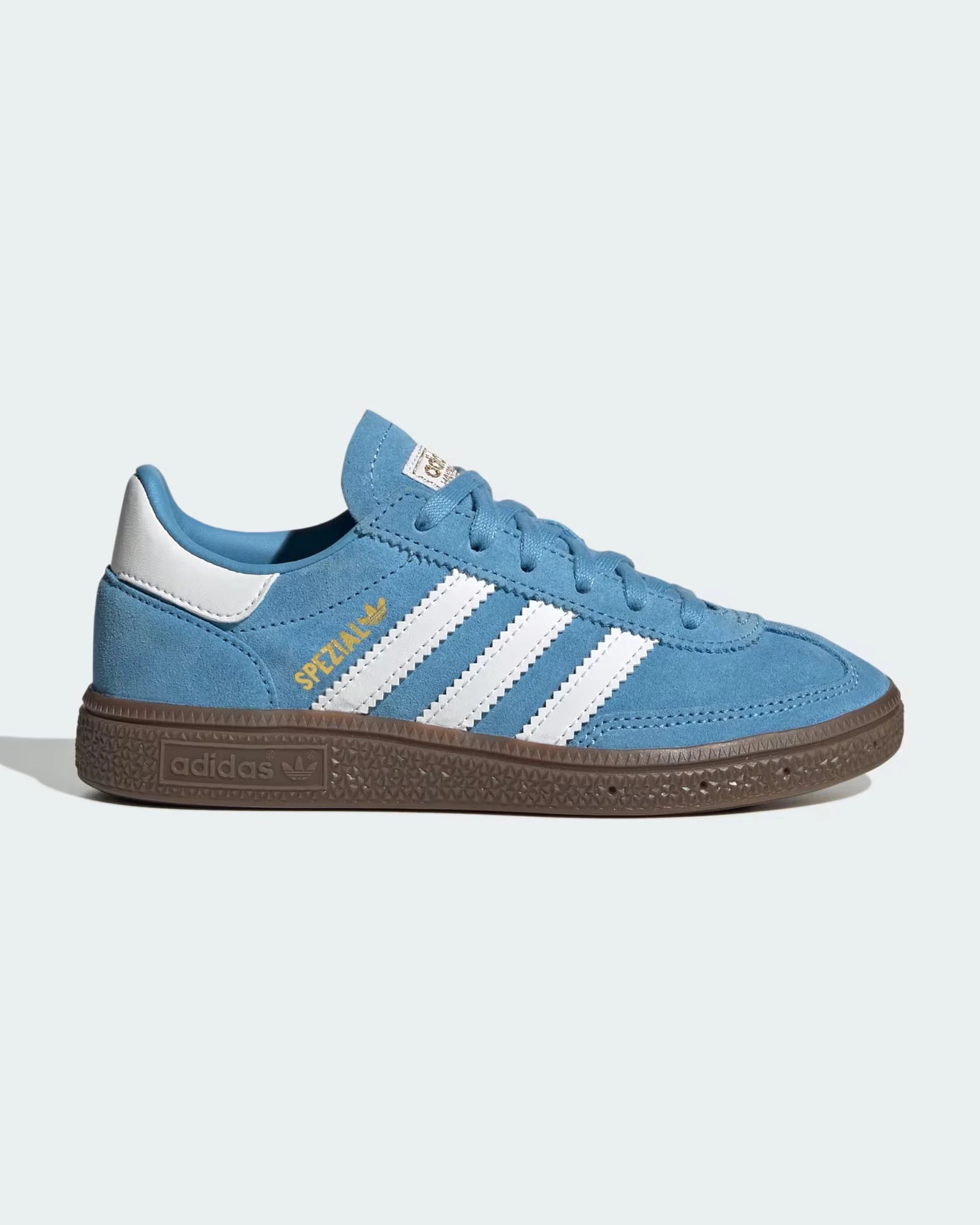 Youth Handball Spezial Shoes - Light Blue/Cloud White/Gum