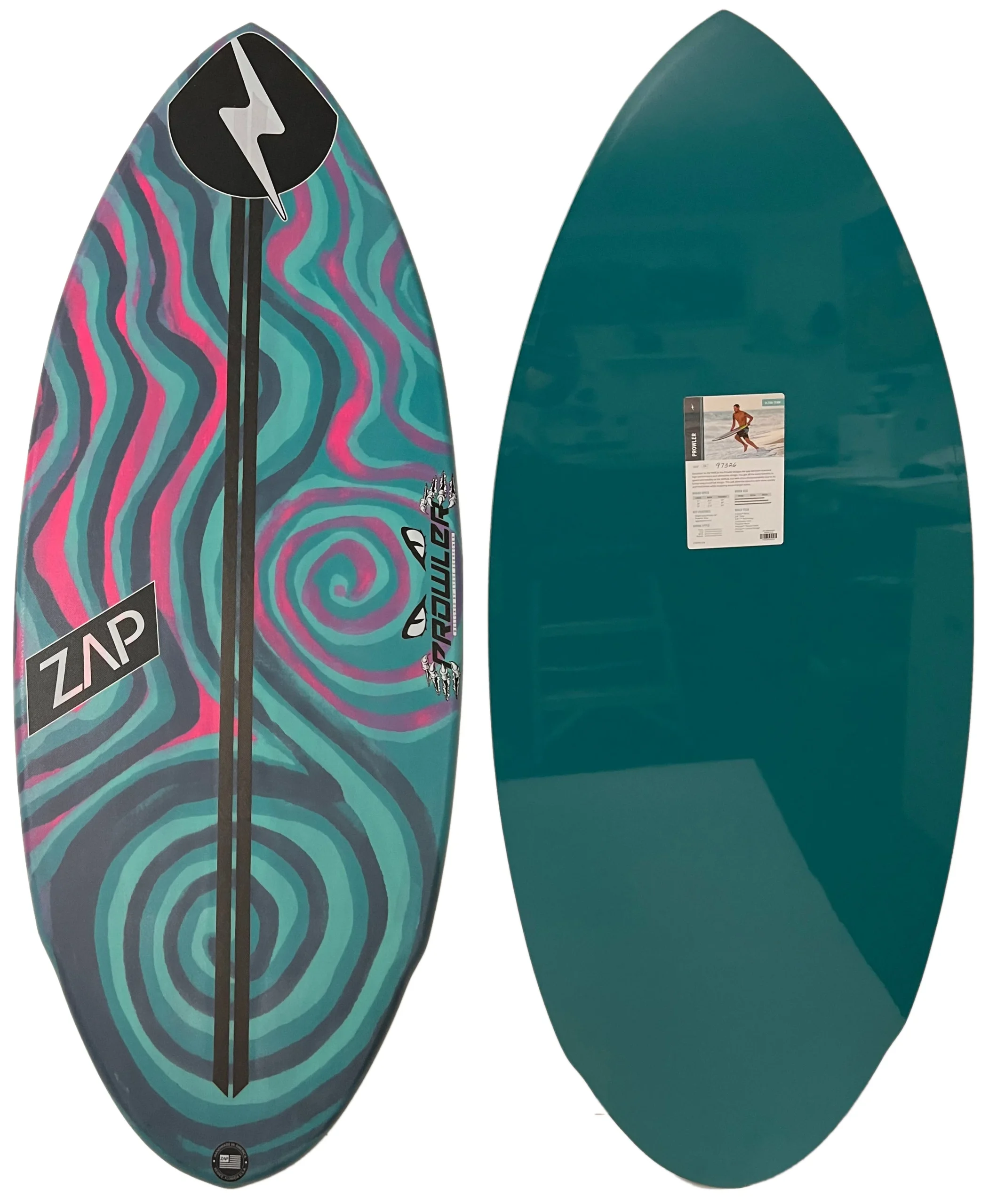Zap Prowler 55" Teal/Pink/Black