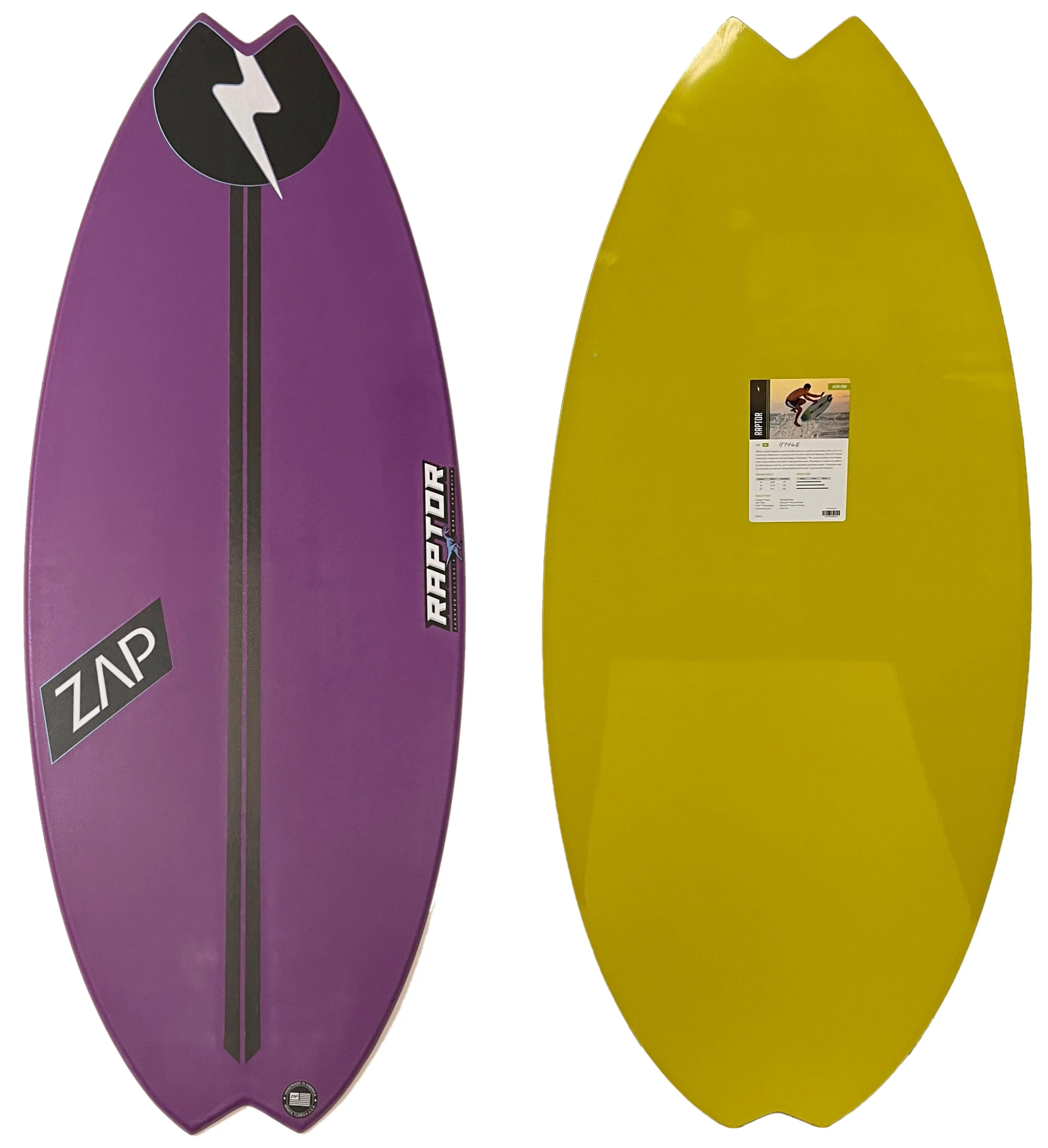 Zap Raptor 53" Purple